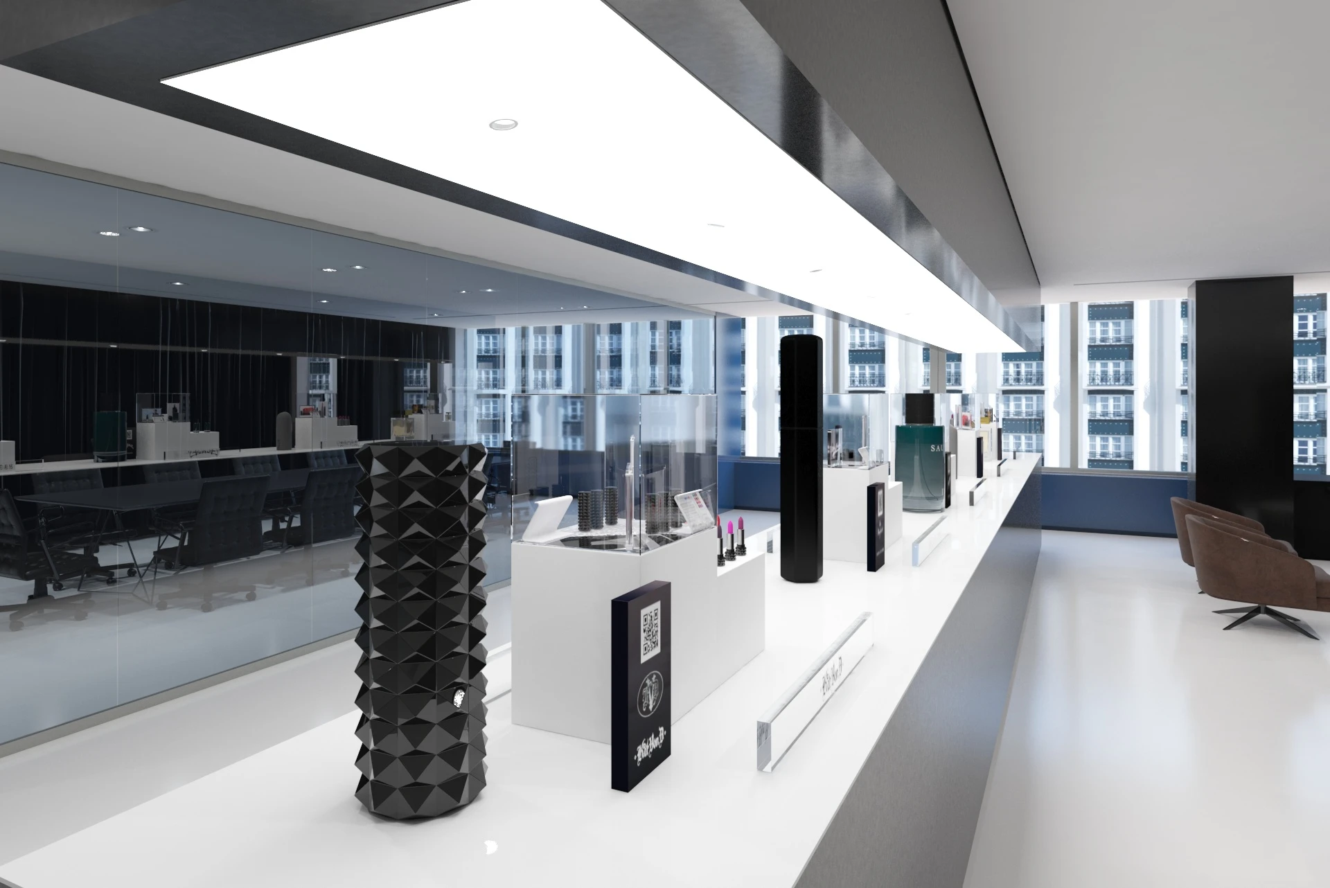 Cosmetics Skincare Beauty Store V1 3D Model_04